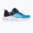 Buty dziecięce SKECHERS Meteor Lights black/blue