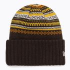 Czapka zimowa damska New Era Rail Isle Cuff Knit Beanie dark brown