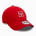 Czapka z daszkiem New Era Metallic Patch 9FORTY Chicago Bulls red
