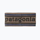 Opaska na głowę damska Patagonia Powder Town park stripe: marlow brown