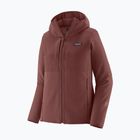 Kurtka softshell damska Patagonia R2 CrossStrata Hoody dark ruby
