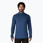 Bluza męska Patagonia Cap Termal Weight Zip Neck clement blue