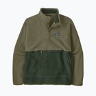 Bluza trekkingowa męska Patagonia Retro Pile 1/2 Snap P/O old growth green