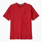 Koszulka męska Patagonia P-6 Logo Responsibili-Tee amanita red