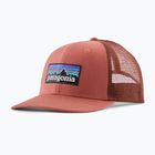 Czapka z daszkiem Patagonia P-6 Logo Trucker potters red