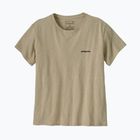 Koszulka damska Patagonia P-6 Logo Responsibili-Tee pumice