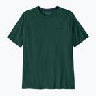 Koszulka męska Patagonia P-6 Logo Responsibili-Tee cascade green