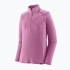 Bluza damska Patagonia Cap Termal Weight Zip Neck brisk purple