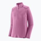 Bluza damska Patagonia Cap Termal Weight Zip Neck brisk purple