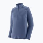 Bluza damska Patagonia Cap Termal Weight Zip Neck clement blue