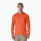 Bluza męska Patagonia Capilene Cool Sun Hoody coal orange/light coal orange x-dye