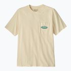 Koszulka męska Patagonia Midweight '95 Oval Logo Pocket Tee undyed natiral