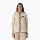 Bluza polarowa damska Patagonia Retro Pile Hoody natural w/ellwood green