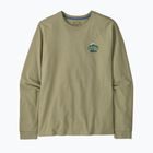 Longsleeve trekkingowy męski Patagonia Great Waves Responsibili Tee gumtree green