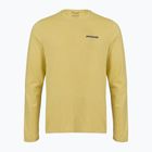 Longsleeve męski Patagonia Cap Cool Daily Boardshort Logo LS limestone yellow - Light Limestone yellow x-dye