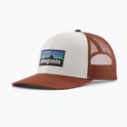 Czapka z daszkiem Patagonia P-6 Logo Trucker Hat white w/rusty red