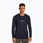 Longsleeve męski icebreaker Merino 150 Tech Lite Road To Cook midnight navy