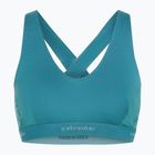Biustonosz termoaktywny icebreaker Merino 125 Cool-Lite Sprite Racerback topaz