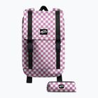 Plecak miejski Vans Utility 18 l checkerboard pink fizz