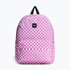 Plecak miejski Vans Old Skool Check 22 l checkerboard pink fizz