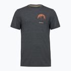 Koszulka męska Smartwool Lunar Bear Active SS Graphic Tee charcoal heather