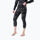 Spodnie termoaktywne męskie Smartwool Classic Thermal Merino Base Layer 3/4 Bottom Boxed black tie dye/hny gold