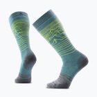 Skarpety snowboardowe Smartwool Snowboard Full Cushion Iguchi OTC dusty teal