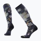 Skarpety narciarskie damskie Smartwool Ski Zero Cushion Nightwatcher Prrint OTC black