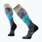 Skarpety narciarskie Smartwool Ski Targeted Cushion Winter Phase Print OTC purple dawn