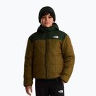 Kurtka ocieplana dziecięca The North Face Reversible Shasta FZ Hooded caraway seed/bo