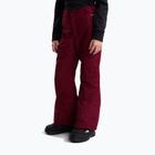 Spodnie narciarskie dziecięce The North Face Freedom Insulated burgundy crush