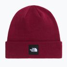 Czapka zimowa The North Face Dock Worker Recycled Beanie burgundy crush