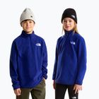 Bluza polarowa dziecięca The North Face Teen Glacier 1/4 Zip bold blue