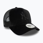 Czapka z daszkiem New Era Diamante Velour Trucker New York Yankees black