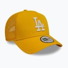 Czapka z daszkiem New Era League Essential Trucker Los Angeles Dodgers med yellow