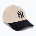 Czapka z daszkiem New Era Block Cord 9Twenty New York Yankees light beige