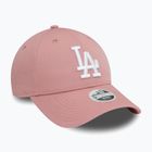 Czapka z daszkiem New Era League Essential 9Forty Los Angeles Dodgers dark pink