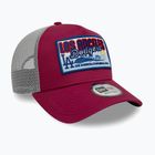 Czapka z daszkiem New Era MLB Patch Trucker Los Angeles Dodgers dark red