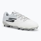 Buty piłkarskie dziecięce SKECHERS Razor 1.5 Youth Jr FG white/silver