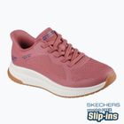 Buty damskie SKECHERS Bobs Squad 4 Staple Look rose