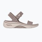 Sandały damskie SKECHERS Go Walk Arch Fit 2.0 taupe