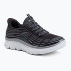 Buty damskie SKECHERS Summits Plus Soft Luster charcoal/silver