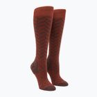 Skarpety narciarskie damskie Volcom Cheetah Chev Otc henna