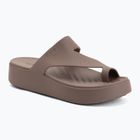 Japonki damskie Crocs Getaway Platform Toe Loop truffle