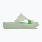 Japonki damskie Crocs Getaway Platform Toe Loop jade tint