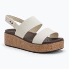Sandały damskie Crocs Brooklyn Cork Low Wedge chalk