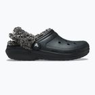 Klapki Crocs Classic Fleece Lined black