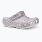 Klapki dziecięce Crocs Classic Fantasy Glitter white