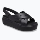 Sandały damskie Crocs Broklyn 4U Cross Strap black