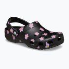 Klapki dziecięce Crocs Classic Flower black